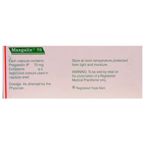 maxgalin m 75 capsule 10's